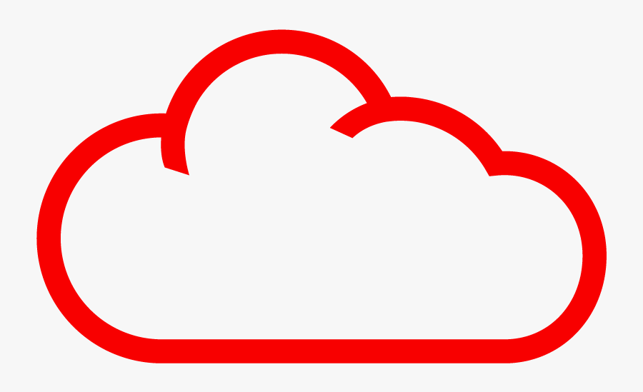 Cloud Database, Transparent Clipart
