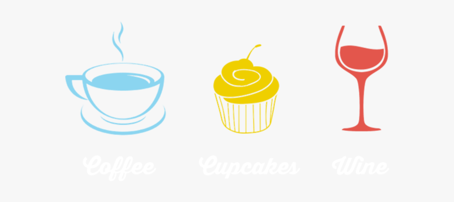 Coffee Cupcakes Wine - Wine Glass, Transparent Clipart