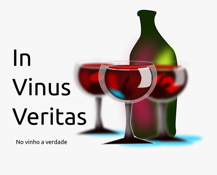 In Vinus Veritas Svg Clip Arts, Transparent Clipart