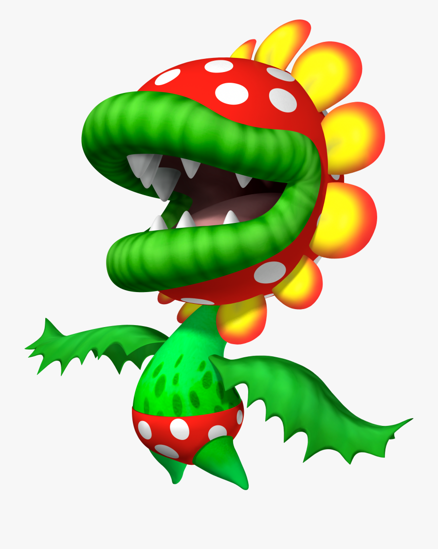 Mario Piranha Plant Boss, Transparent Clipart
