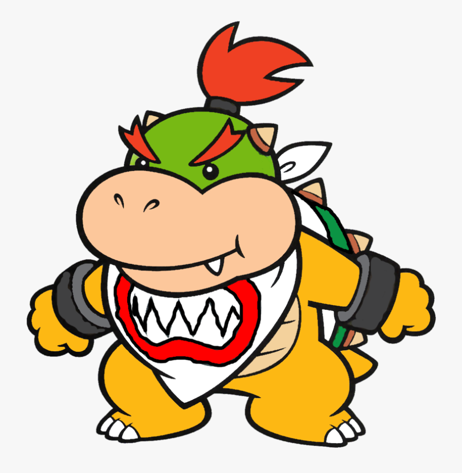 Bowser Koopa Jr Art - Mario Bros Bowser Jr, Transparent Clipart