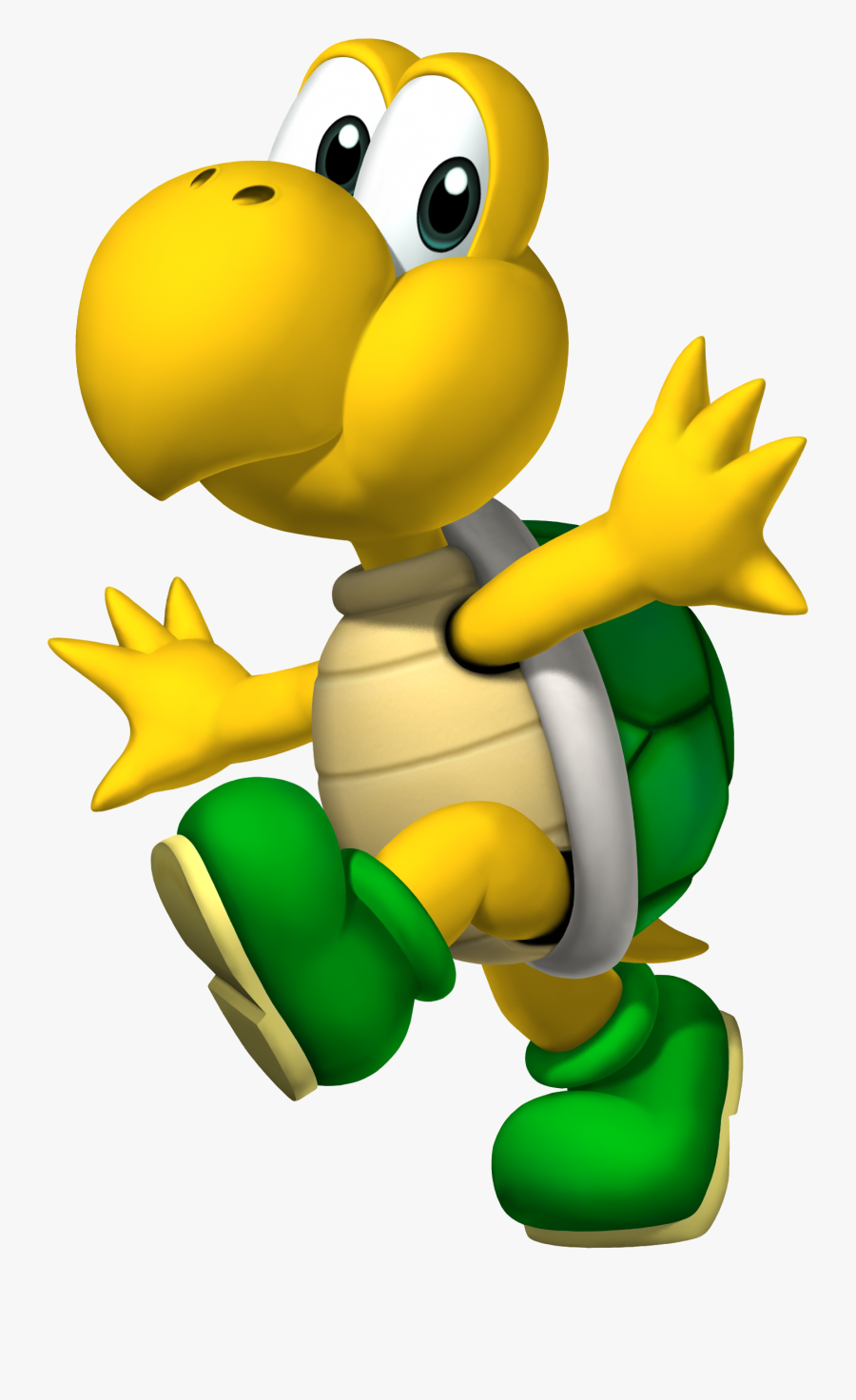 Koopa Troopa, Transparent Clipart