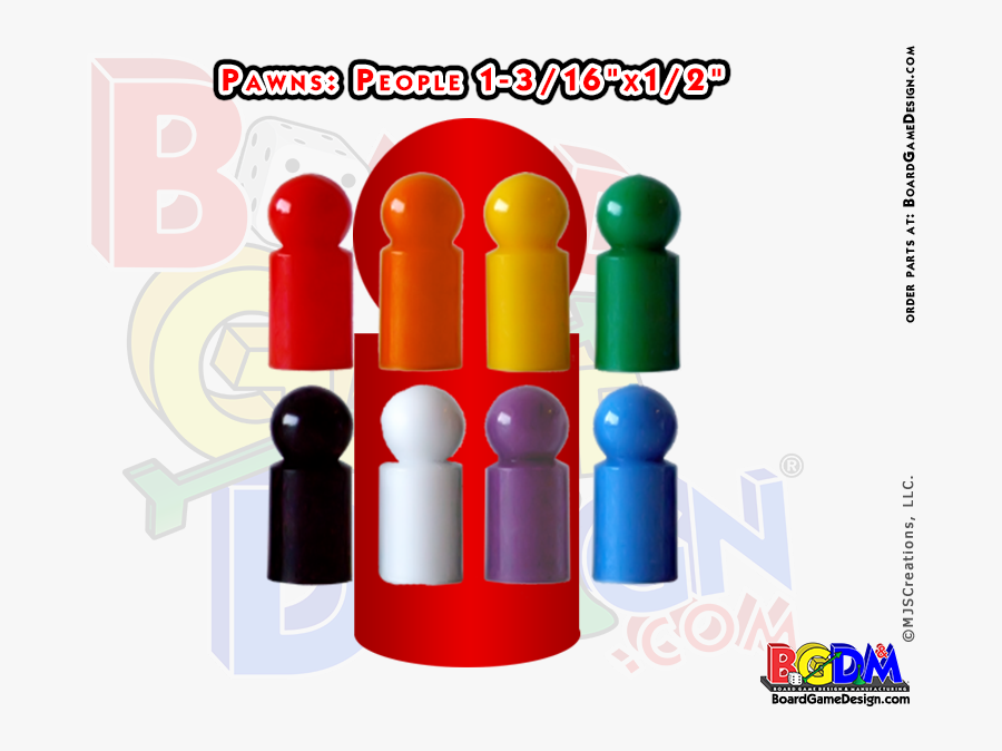Games Clipart Game Piece - Game Board Players Pieces, Transparent Clipart