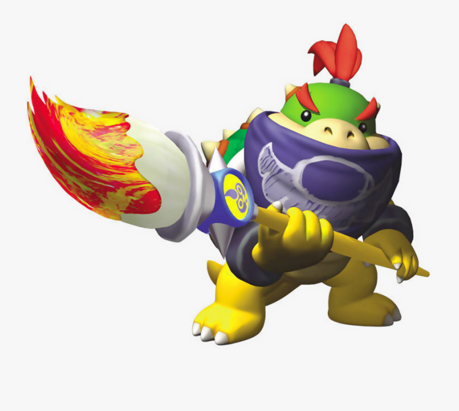 Transparent Bowser Clipart - Bowser Jr Mario Sunshine, Transparent Clipart