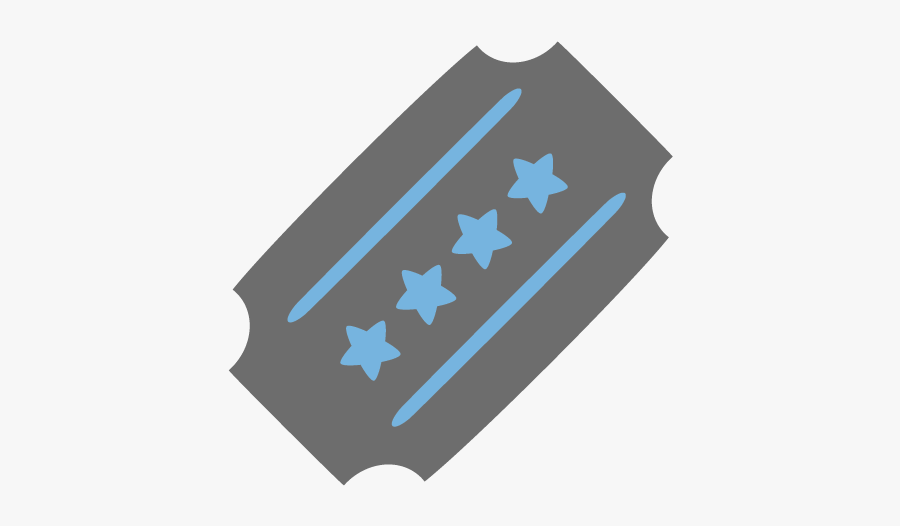 Turquoise Ticket, Transparent Clipart