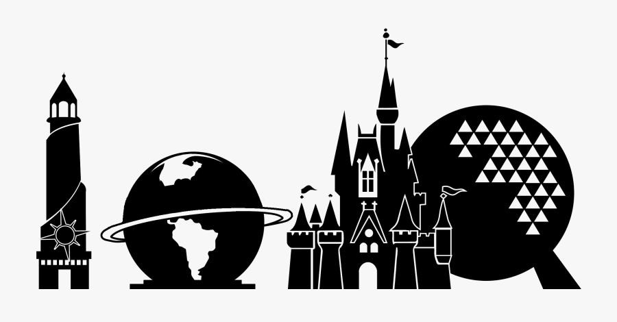 Theme Park Png Photo - Disney Magic Kingdom, Transparent Clipart