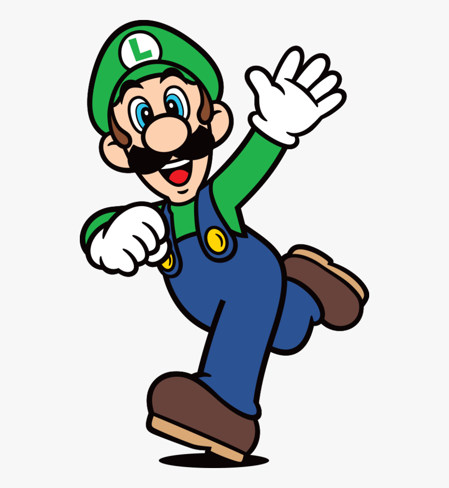 Super Mario Luigi 2d, Transparent Clipart
