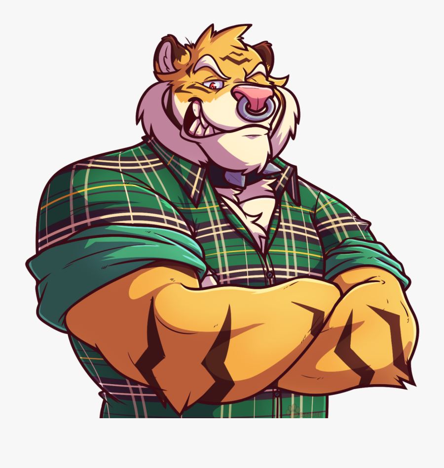 Bowser Tiger Profile - Bowser Profile, Transparent Clipart