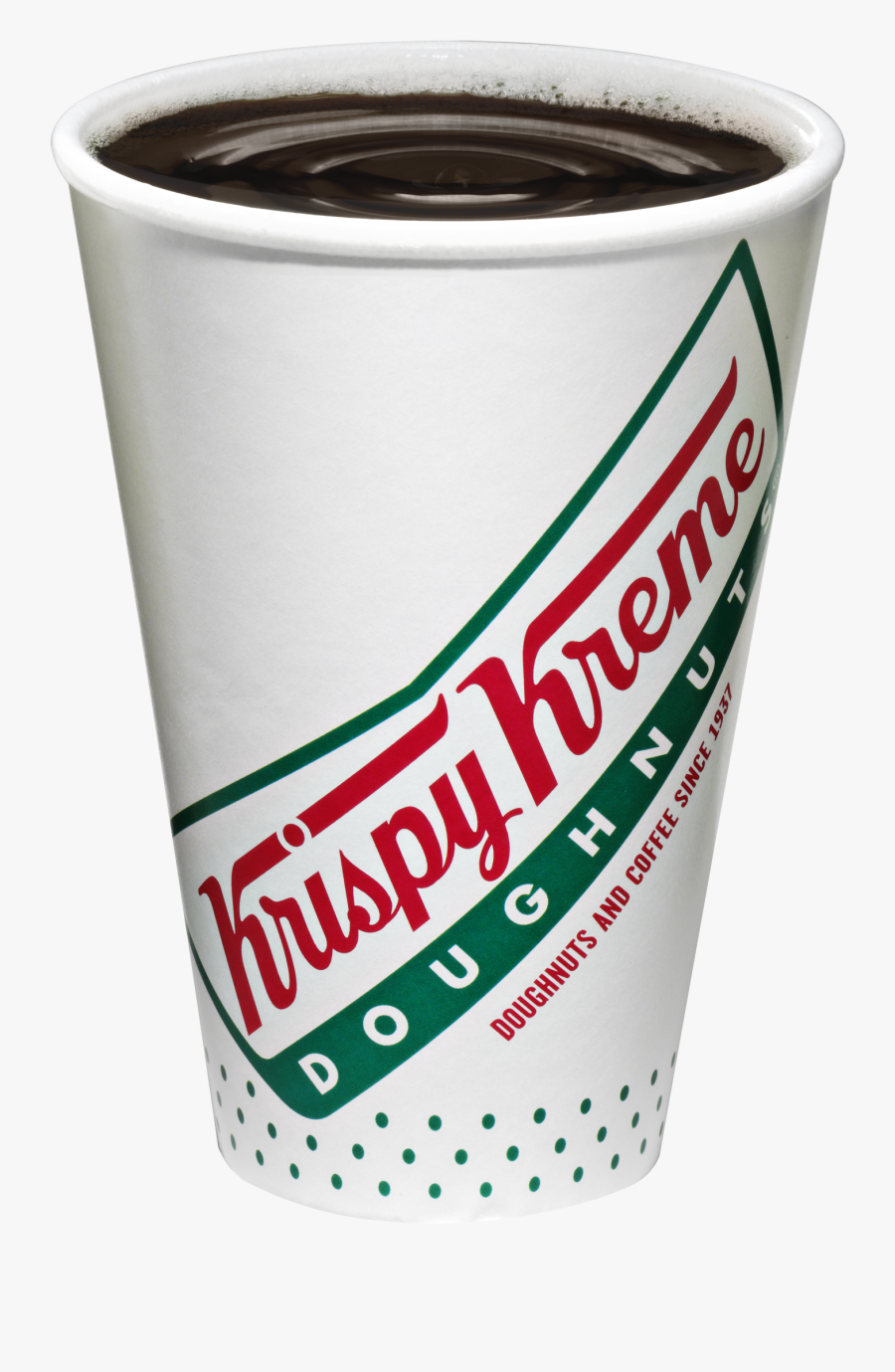 Krispy Kreme Coffee Cup - Krispy Kreme Doughnuts, Transparent Clipart