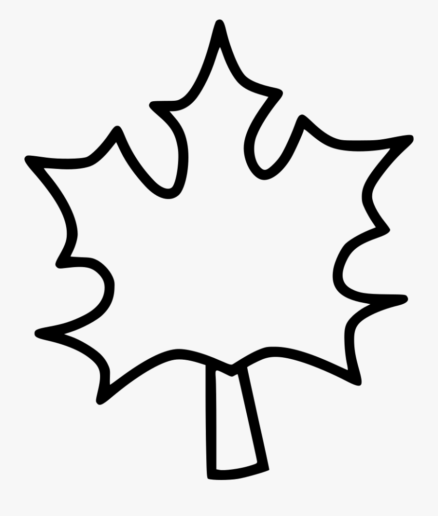 Maple Leaf Leaves Autumn Dry Tree Svg Png Icon Free, Transparent Clipart