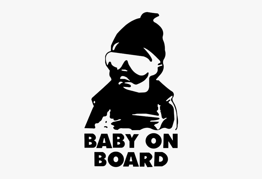 Clip Art Baby On Board Svg, Transparent Clipart