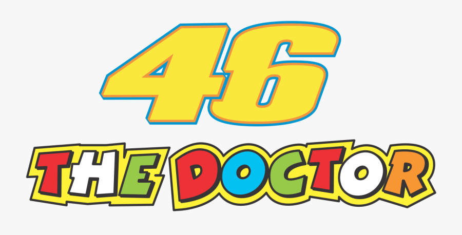 Doctor Logo Vector - Logo The Doctor Vale 46 Rossi, Transparent Clipart