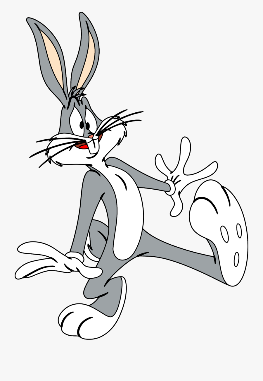 Bugs Bunny Startled Clipart , Png Download - Bugs Bunny Scared Png ...