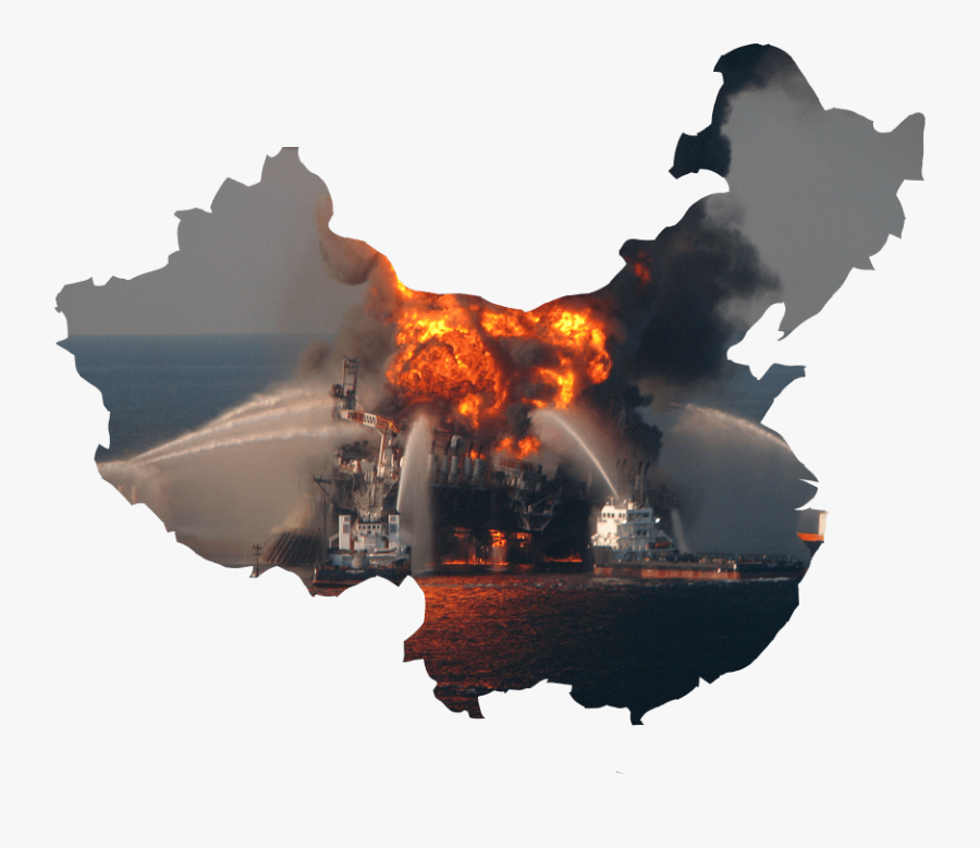 Transparent Green Explosion Png - Deep Water Horizon, Transparent Clipart