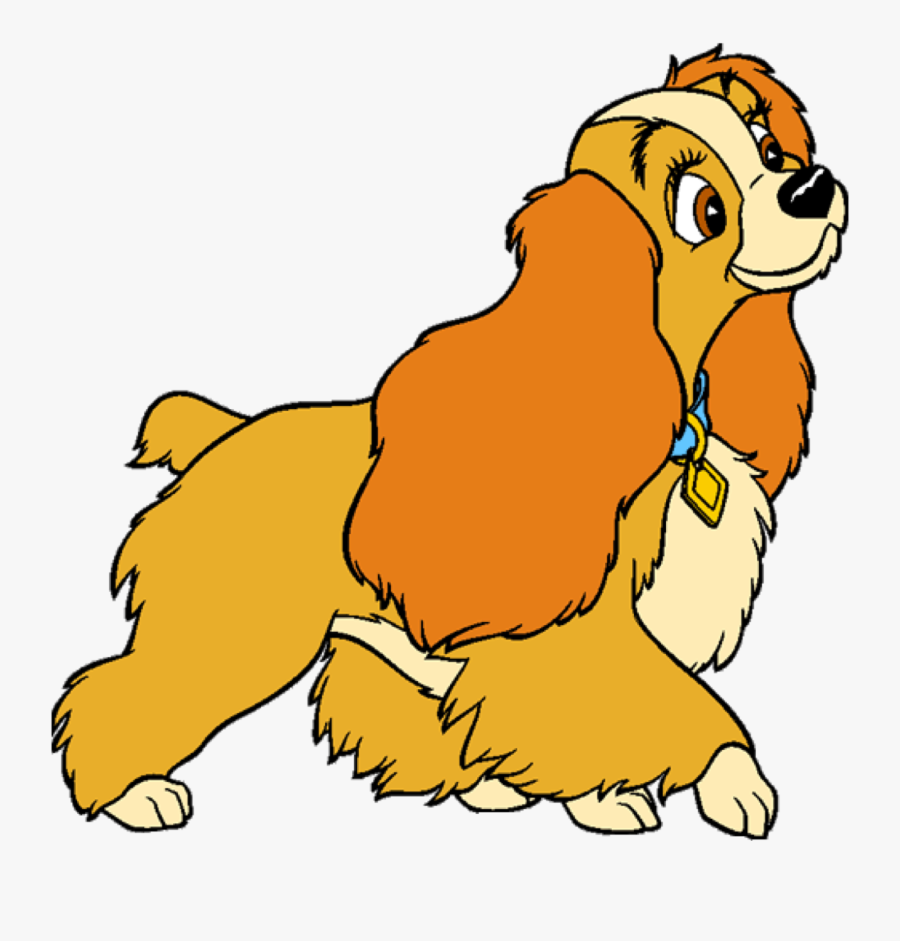 Clip Art - Lady In The Tramp Clipart, Transparent Clipart