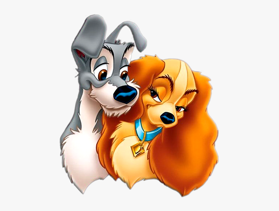 Lady And The Tramp - Disney Characters Lady And The Tramp, Transparent Clipart