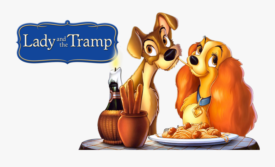 Transparent Lady And The Tramp Png - Disney Lady And The Tramp Logo, Transparent Clipart