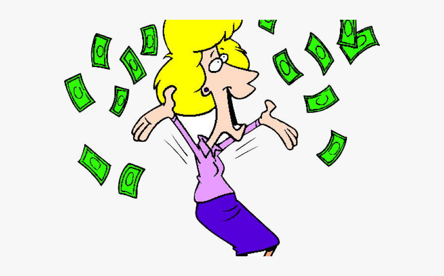 Cash Clipart Jackpot Winner - Gif Animados De Dinero, Transparent Clipart