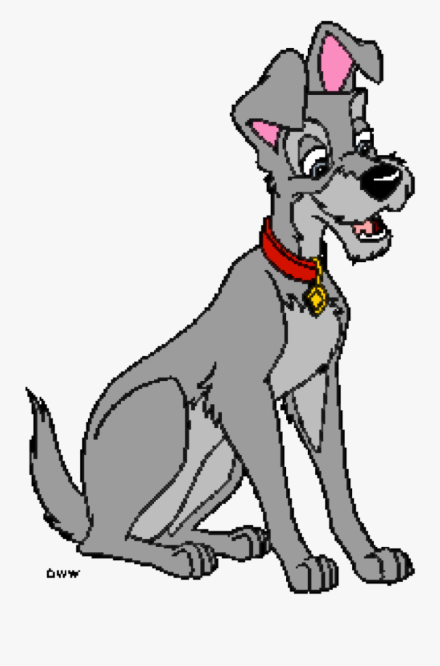 Disney"s Lady And The Tramp Images Clip Art Hd Wallpaper - Desenho Da Pista De Atletismo, Transparent Clipart