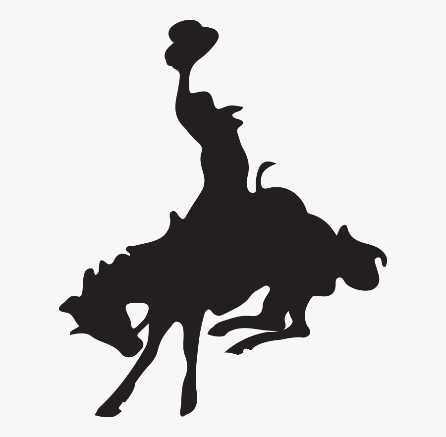 Horse Cody Night Rodeo Silhouette Black Clip Art - Clip Art, Transparent Clipart