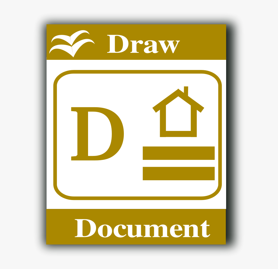 Free Vector Libre Office Draw Icon - Draw De Libreoffice Logo, Transparent Clipart