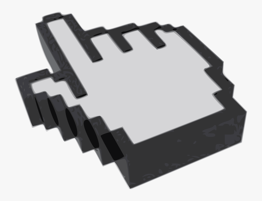 Hand Cursor 3d, Transparent Clipart