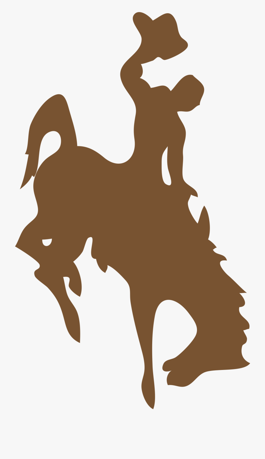 Wyoming Cowboys Logo Png Transparent & Svg Vector - Wyoming Cowboys Logo, Transparent Clipart