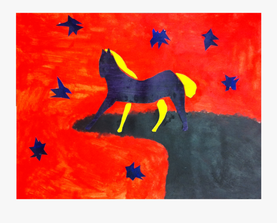 Matisse Horse, Transparent Clipart