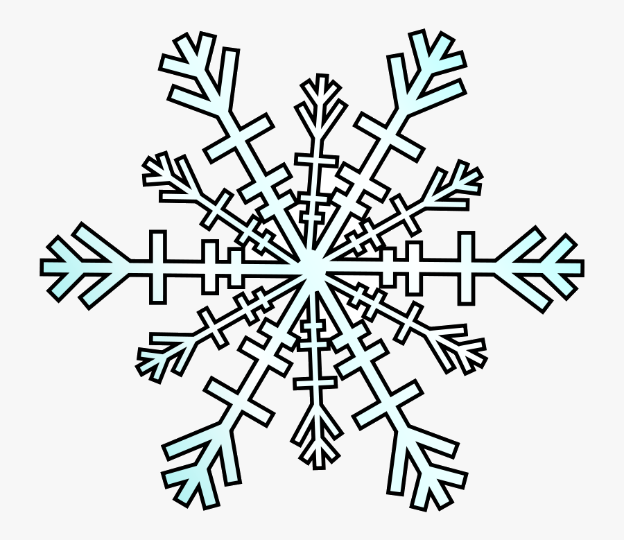 Winter Free Snow Cliparts Clip Art On Transparent Png - Cartoon Snowflakes Transparent Background, Transparent Clipart