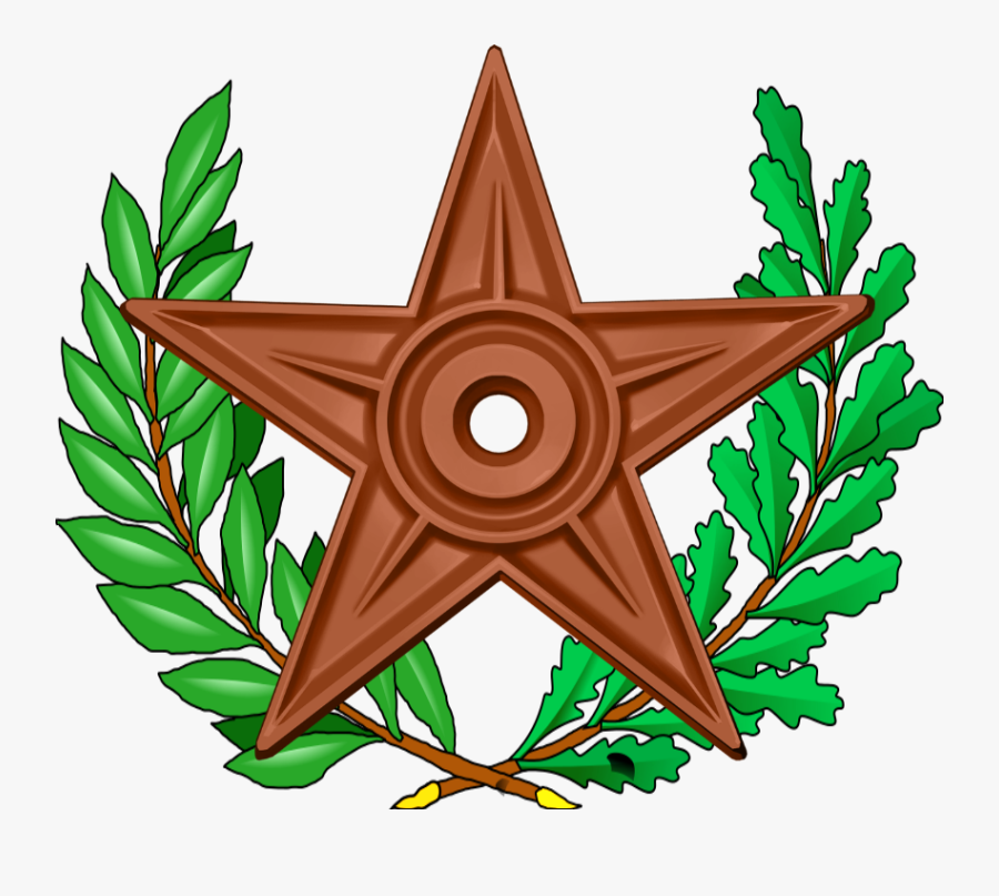 Barnstar And Wreath - Napoli Wappen, Transparent Clipart