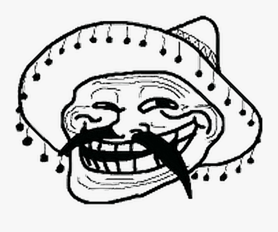 Mexican Troll Face Png Clipart , Png Download - Mexican Troll Face Png, Transparent Clipart