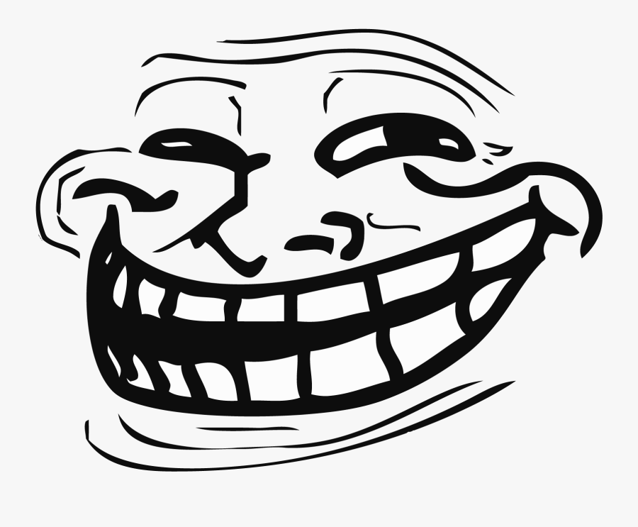 Transparent Troll Face , Png Download - Troll Face Transparent, Transparent Clipart