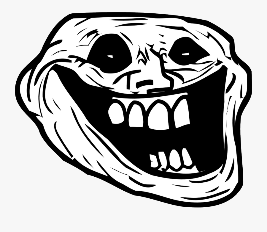 Troll Face Png, Transparent Clipart
