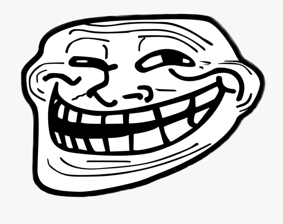 #troll Face - My Name Damn Daniel, Transparent Clipart