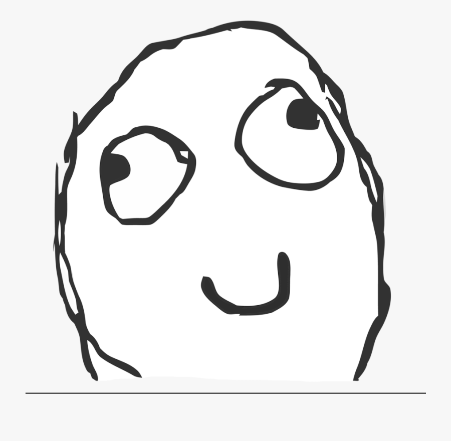 Youtube Film Smiley Rage Comic - Meme Derp Face Png , Free Transparent