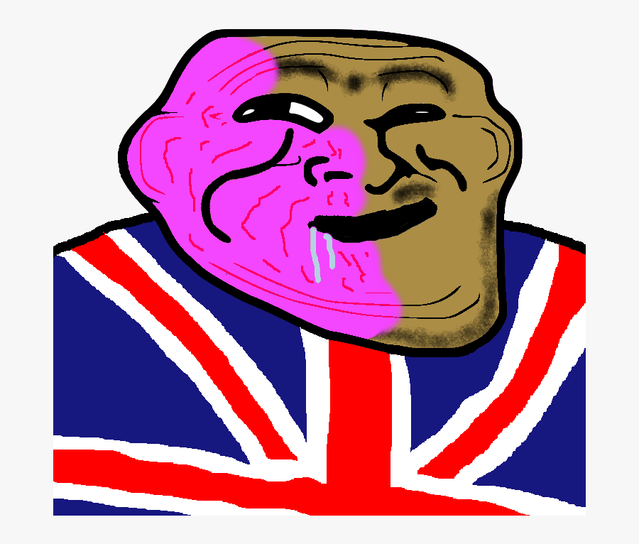 106kib, 750x750, Brit Trollface, Transparent Clipart
