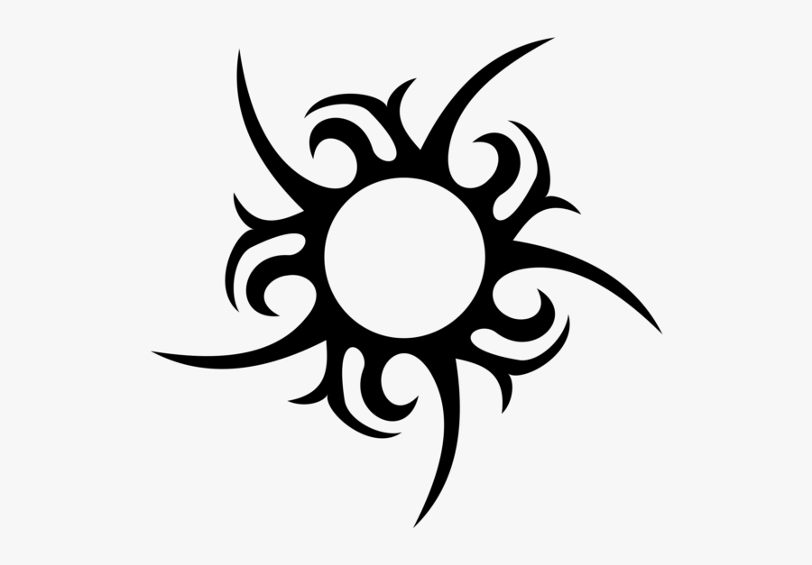 Tribal Sun Png Image Free Download Searchpng - Chest Tribal Tattoo Design, Transparent Clipart