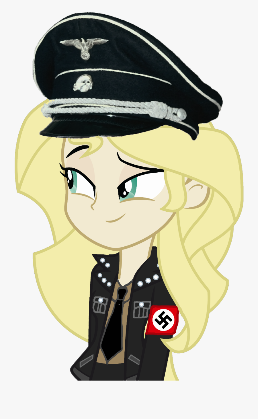 Troll Face With Hat - Cartoon, Transparent Clipart