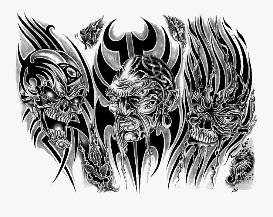 Transparent Trollface Transparent Background Png - Tattoo Designs No Background, Transparent Clipart