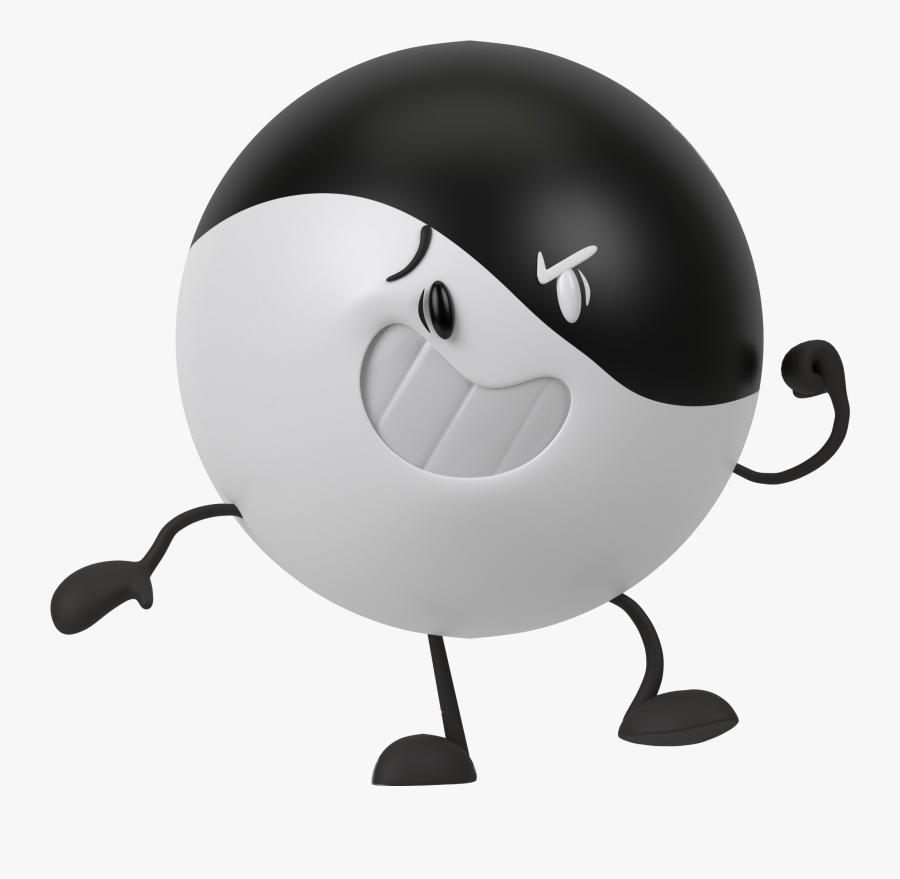 #yinyang #yin #yang #inanimateinsanity #3d - Yin Yang Fanart Inanimate Insanity, Transparent Clipart