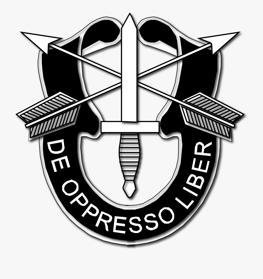 Us Army Special Forces Symbol, Transparent Clipart