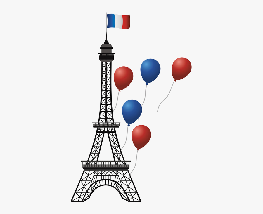 Paris,tour,eiffel, - Vector French, Transparent Clipart