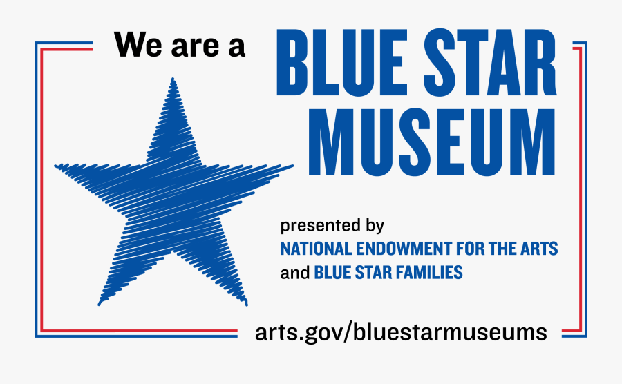 Blue Star Museums, Transparent Clipart