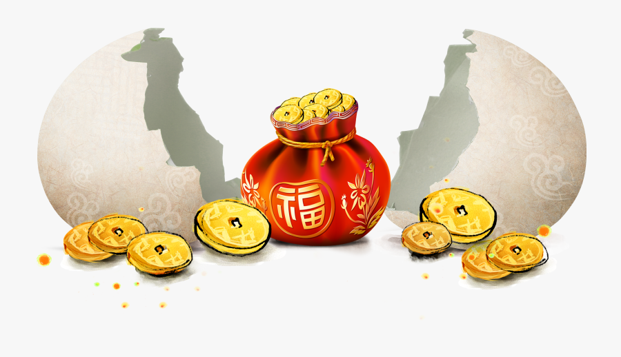 South Korea Tradition Chinese New Year Clip Art - Fukubukuro, Transparent Clipart