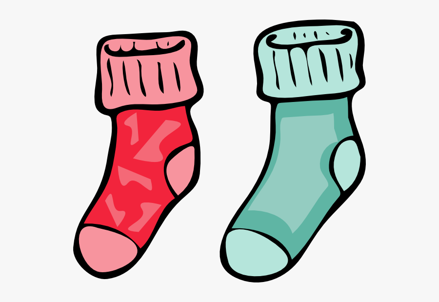 Socks6 Clip Art At Clker - Socks Clip Art, Transparent Clipart