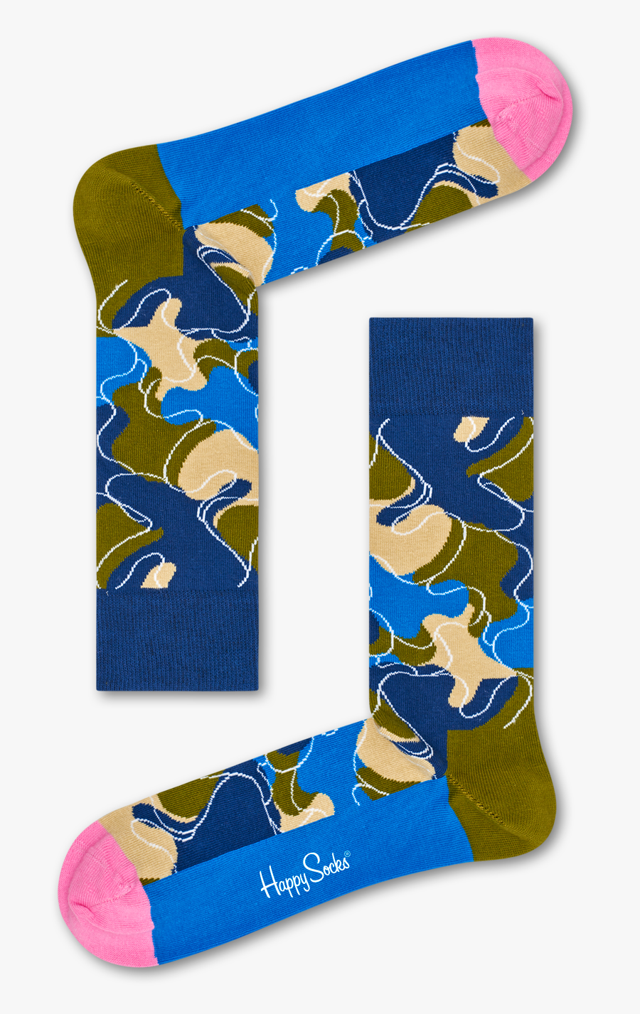 Clip Art Child Christmas Socks - Happy Socks Rolling Stoes Srbija, Transparent Clipart