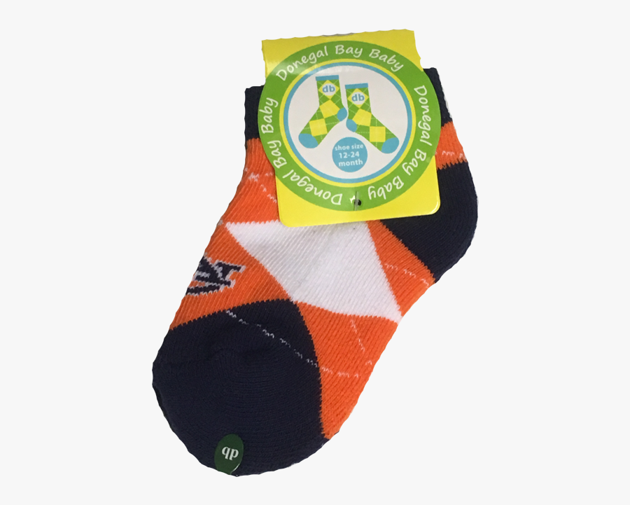 Auburn Baby Argyle Socks - Sock, Transparent Clipart