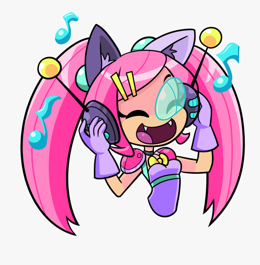 James Montagna On Twitter - Catgirl Without Salad Kebako, Transparent Clipart