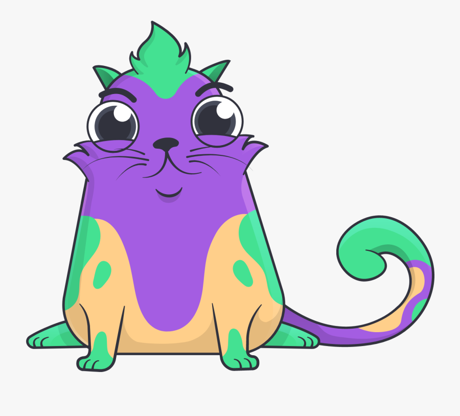 Cryptokitties Clipart , Png Download - Cartoon, Transparent Clipart
