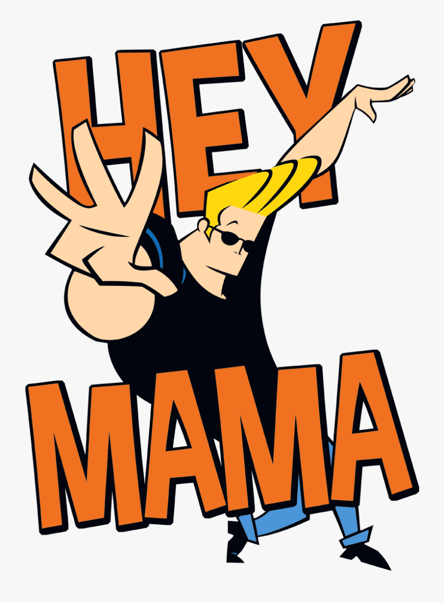 Product Image Alt - Johnny Bravo Hey Mama Meme, Transparent Clipart